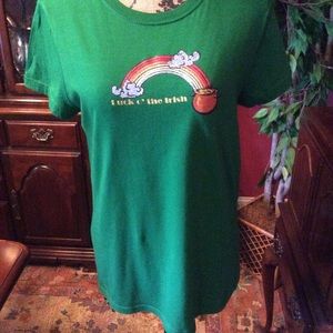 Green Irish t-shirt